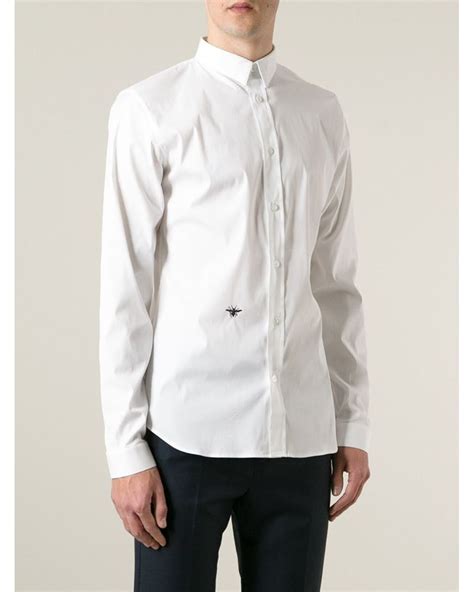 dior bee shirt|dior bee shirt white.